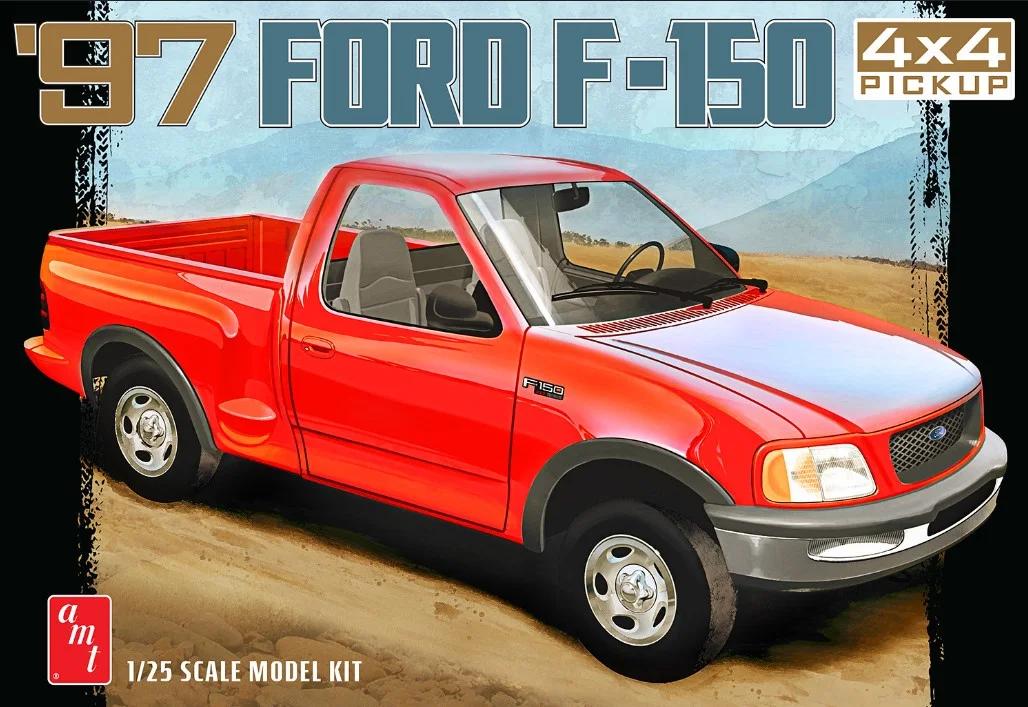 AMT 1/25 F-150 97 Ford 4x4 Pickup Model Kit — box art