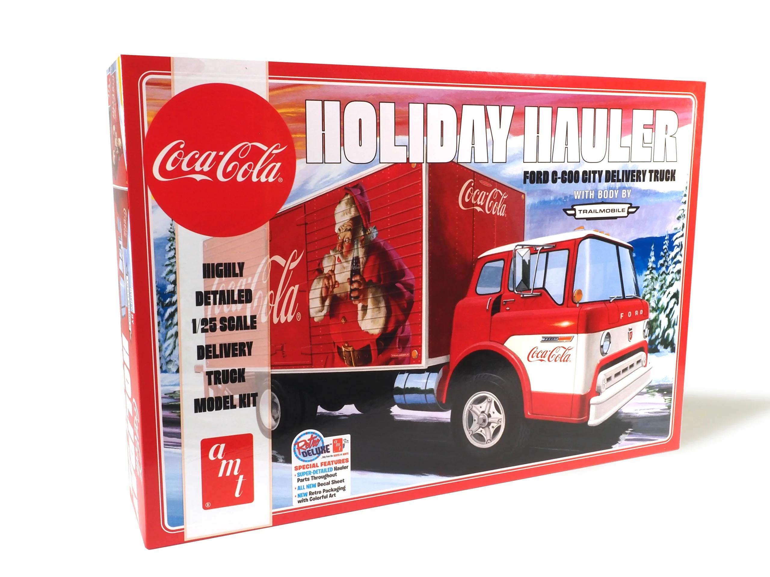 AMT 1/25 C-600 Ford Delivery Truck Coke-cola Model Kit — official product photo 1