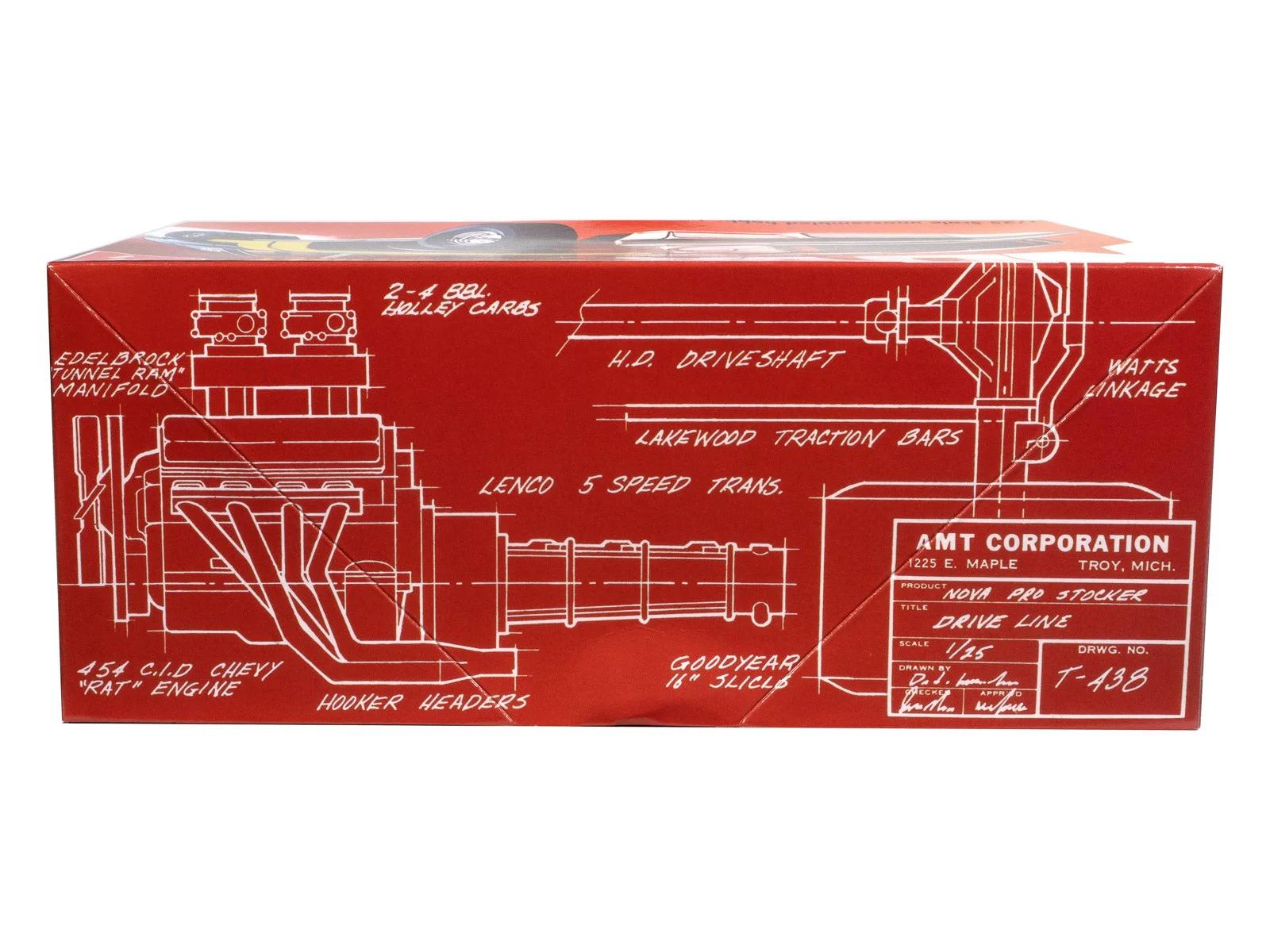 AMT 1/25 1976 Chevy Nova Pro Street Model Kit — official product photo 5