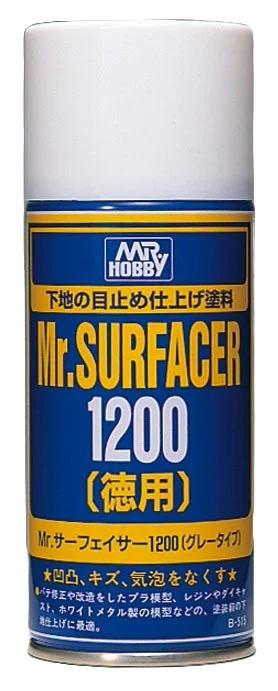 Mr. Hobby Mr. Surfacer 1200 Spray (B515) 170 ml — official product photo 1