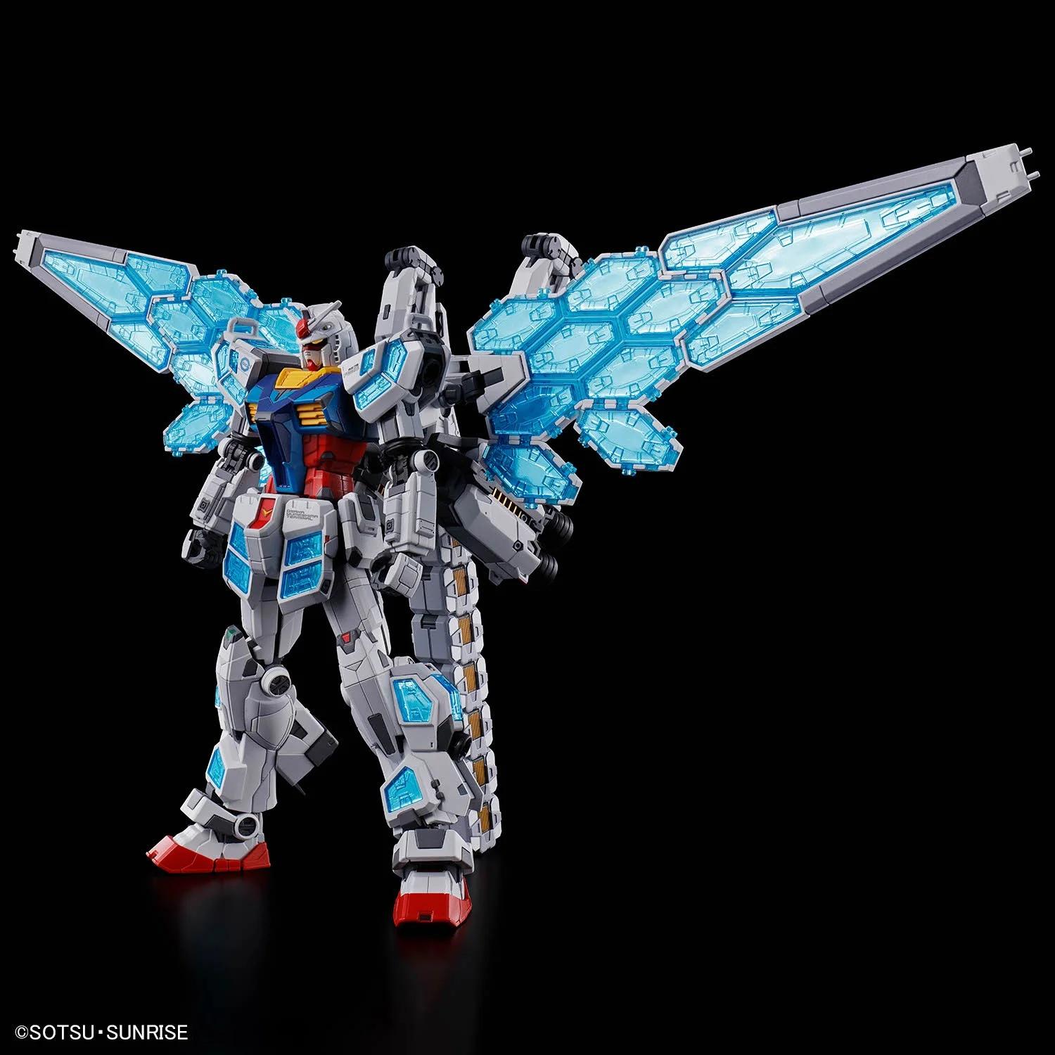 Bandai RX-78F00 E Ex-001 G L R S S Feath Model Kit — official product photo 1