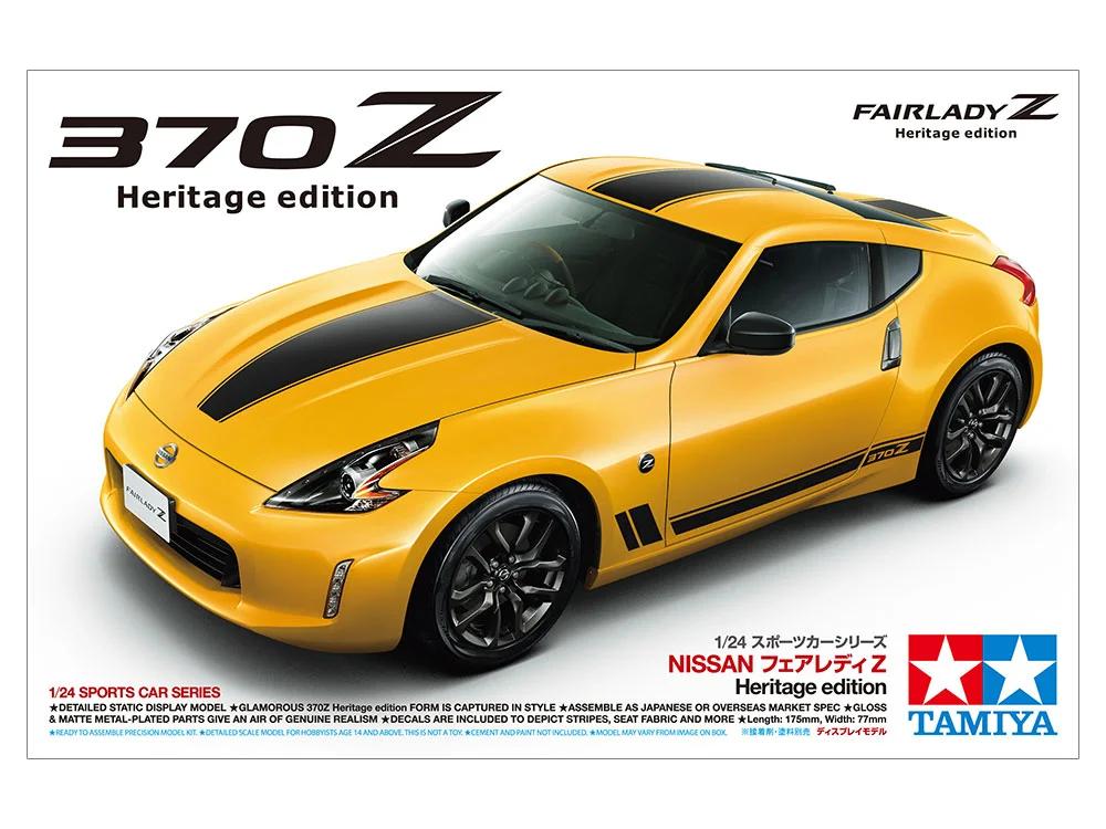 Tamiya 1/24 Nissan 370z Heritage Edt Model Kit — official product photo 1