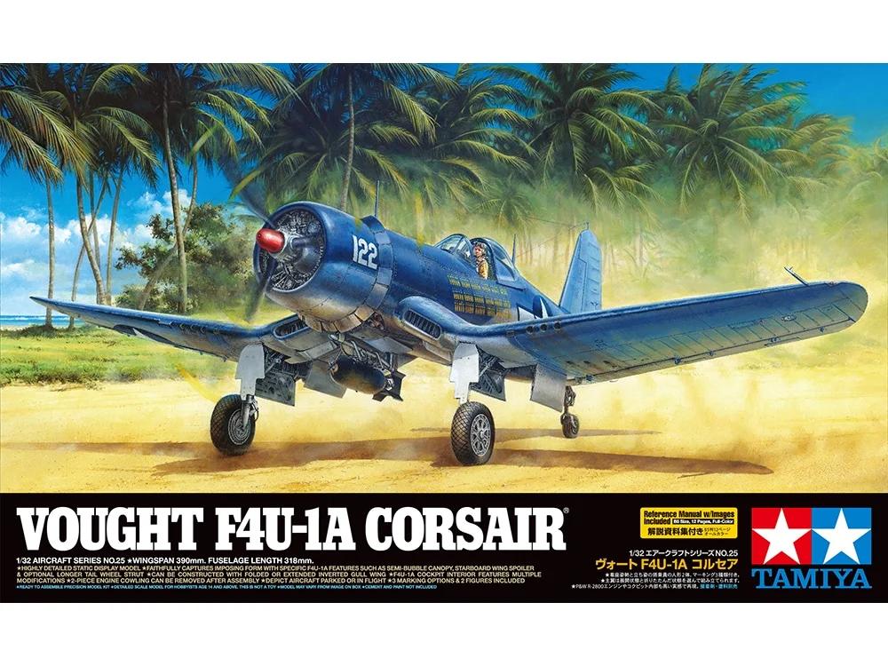 Tamiya 1/32 Vought F4u-1a Corsair Model Kit — official product photo 1