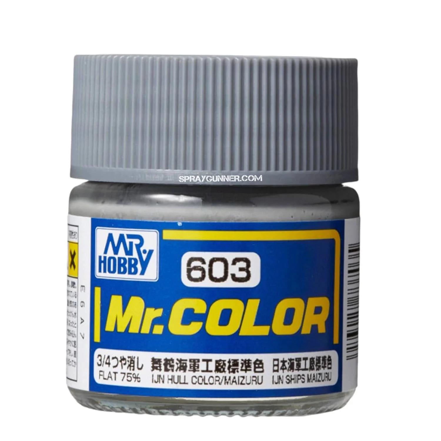 Mr. Color C603 IJN Gray (Maizuru Arsenal) 75% Flat 10ml — product photo