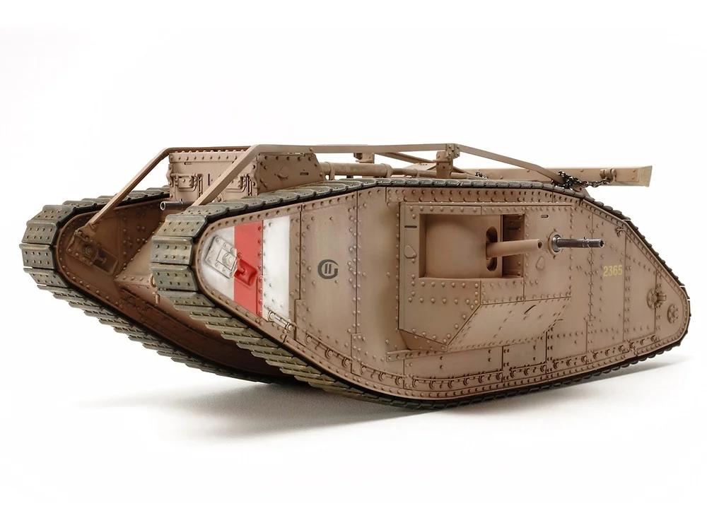 Tamiya 1/35 British MK IV Male W Figs Model Kit — official product photo 1