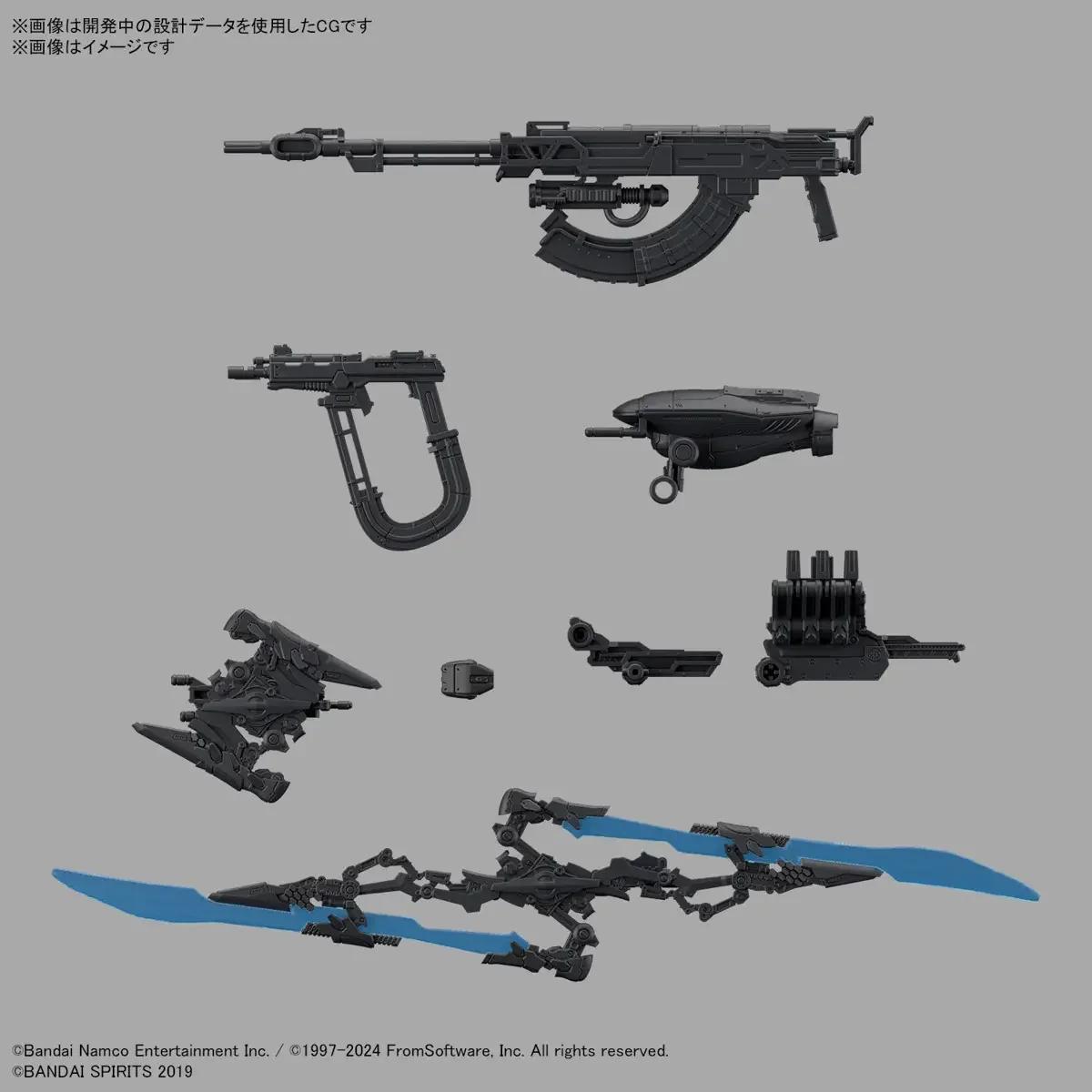 Bandai 1/144 30MM Fires Rubicon Schneider Nachtreiher Model Kit — product photo 8
