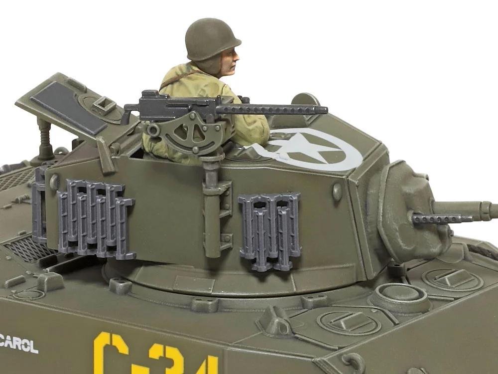Tamiya 1/48 U S Light Tank M5a1 Stuart Model Kit — official product photo 2