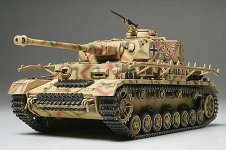 Tamiya 1/48 German Pzkw IV Ausf J Model Kit — box art