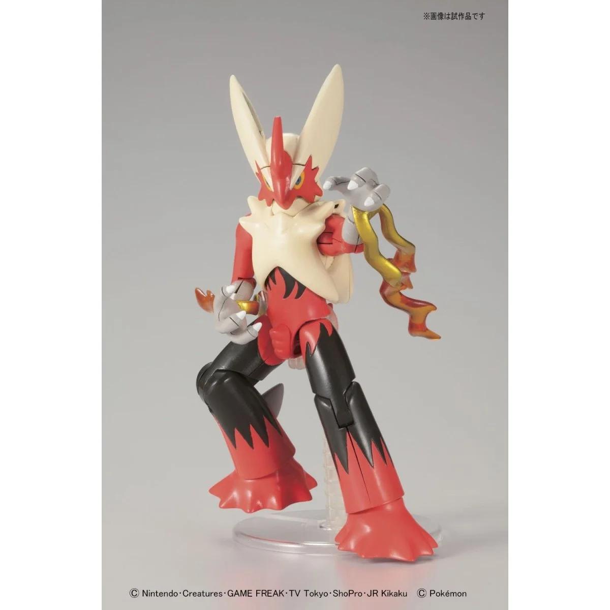 Bandai Mega Blaziken Pokemon Model Kit — official product photo 2
