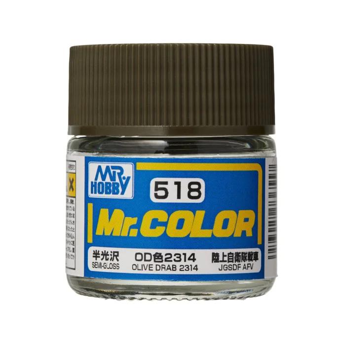 Mr. Hobby Mr. Color Olive Drab 2314 (C518) 10 ml — official product photo 1