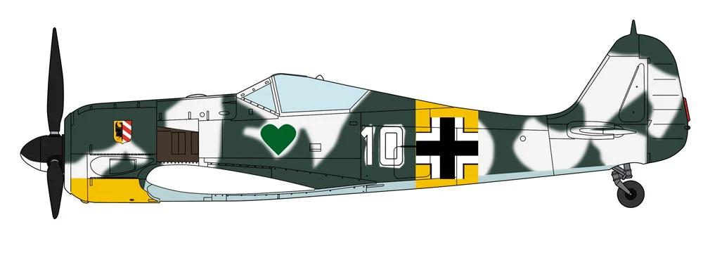 Hasegawa 1/48 Focke Wulf Fw190a4 Fighter Nowotny Model Kit — official product photo 1