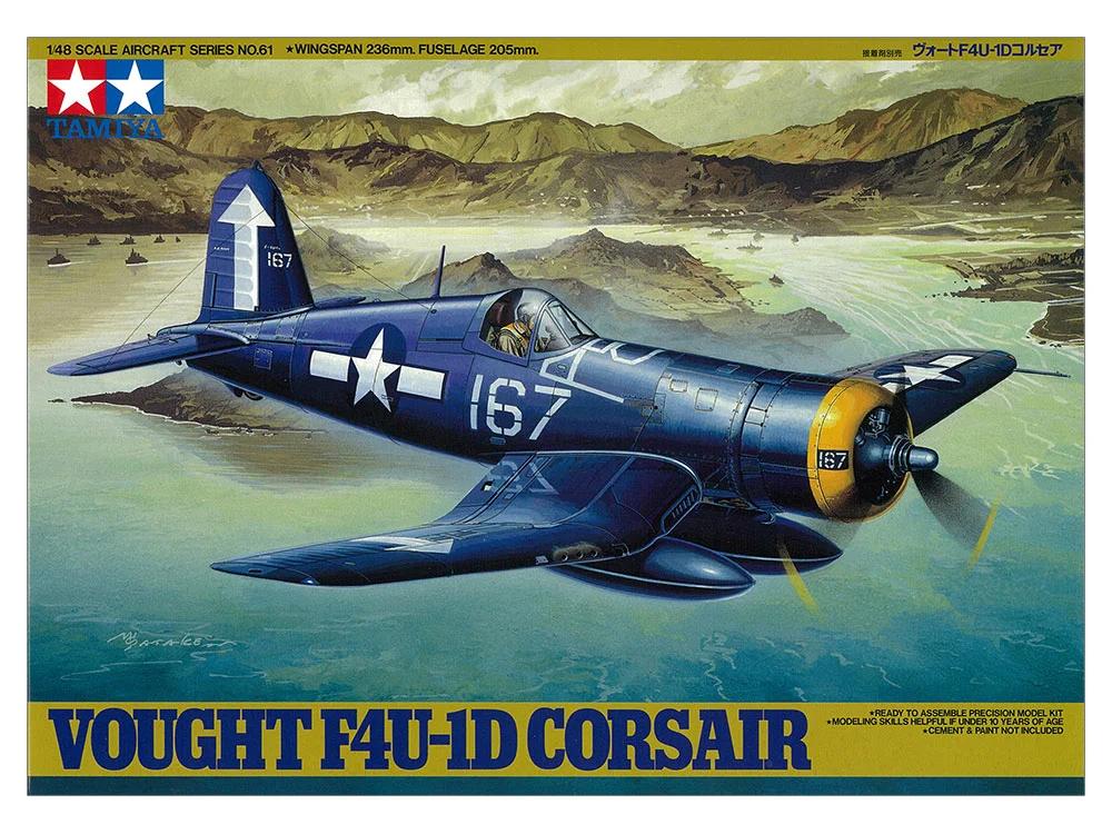 Tamiya 1/48 F-4U1D Corsair Model Kit — official product photo 1