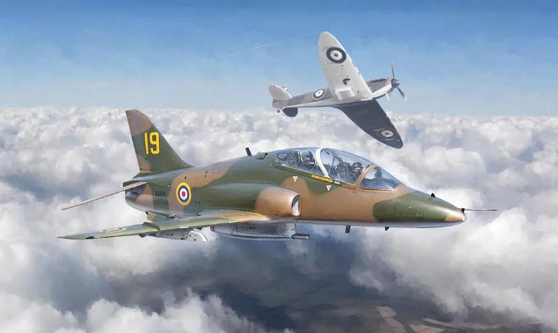 Italeri 1/72 Hawk T MK I Aircraft Model Kit — official product photo 1