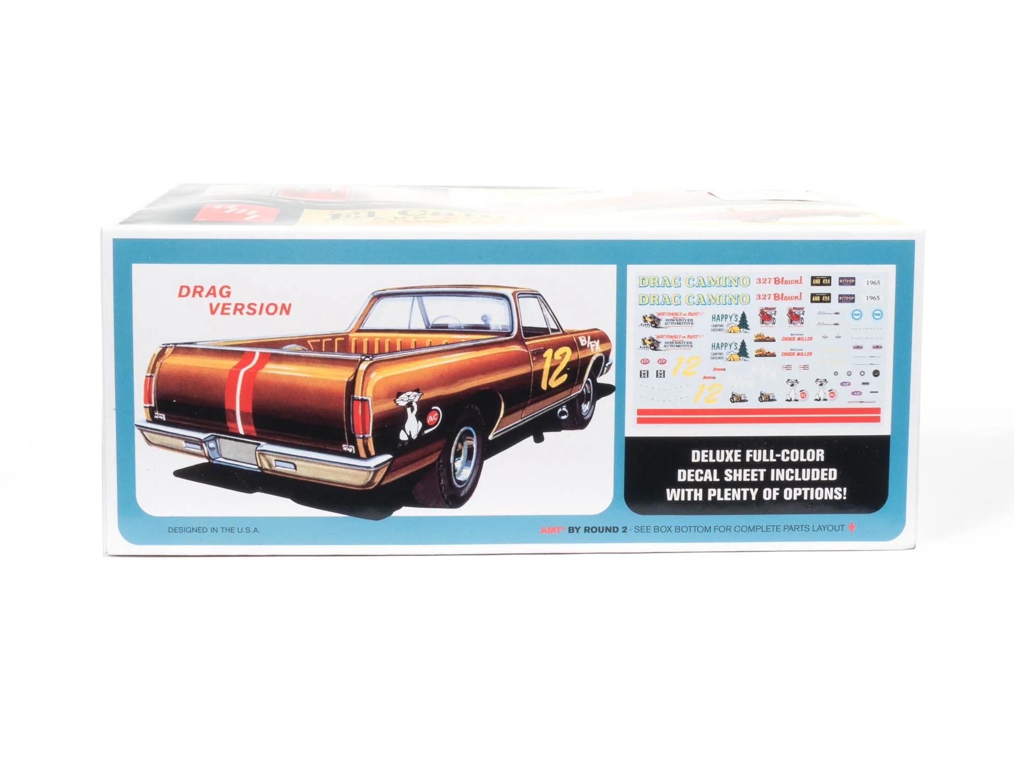 AMT 1/25 65 Chevy El Camino W Camper Model Kit — official product photo 2