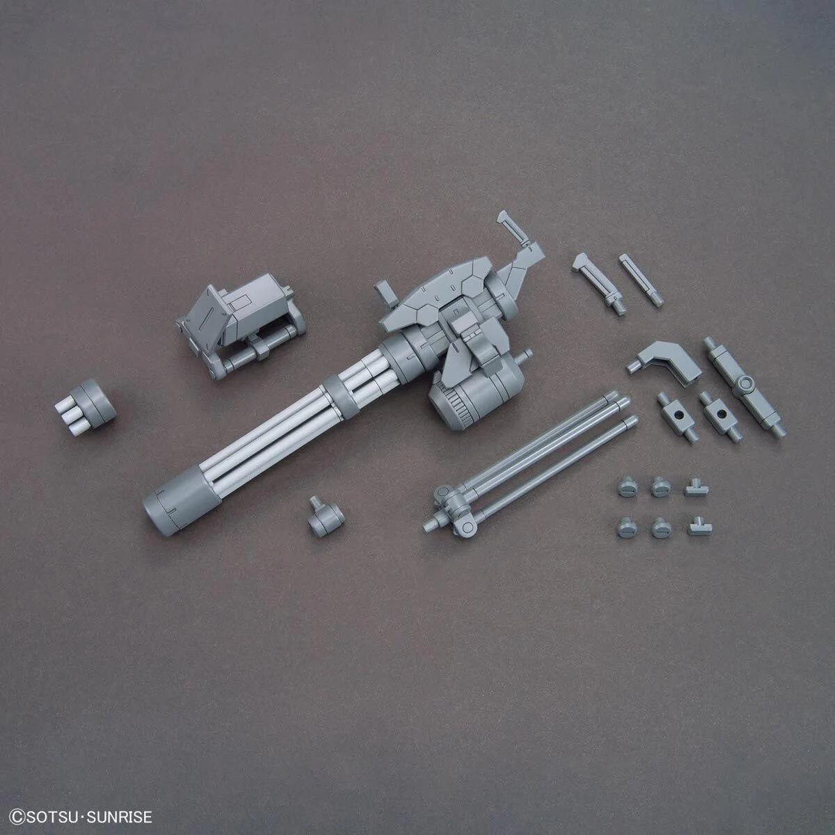 Bandai Option Parts Set 09 Giant Gatling Model Kit — official product photo 3