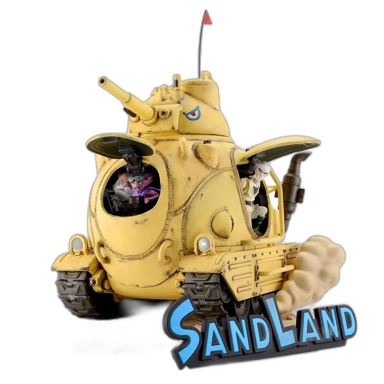 Bandai 1/35 Sand Land Royal Army Tank Corps No. 104 Model Kit — box art