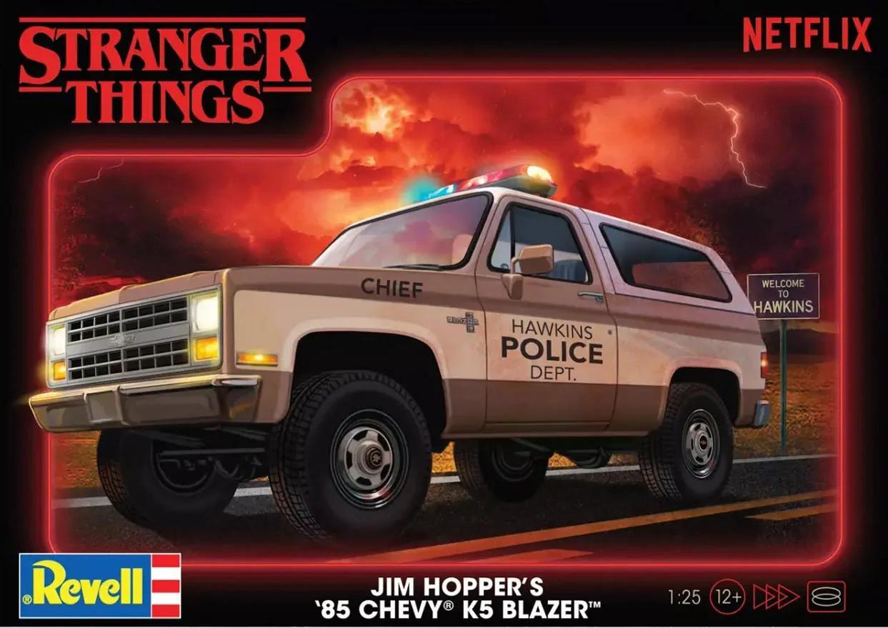 Revell 1/25 85chevy K5 Blazerstranger Things Model Kit — official product photo 1
