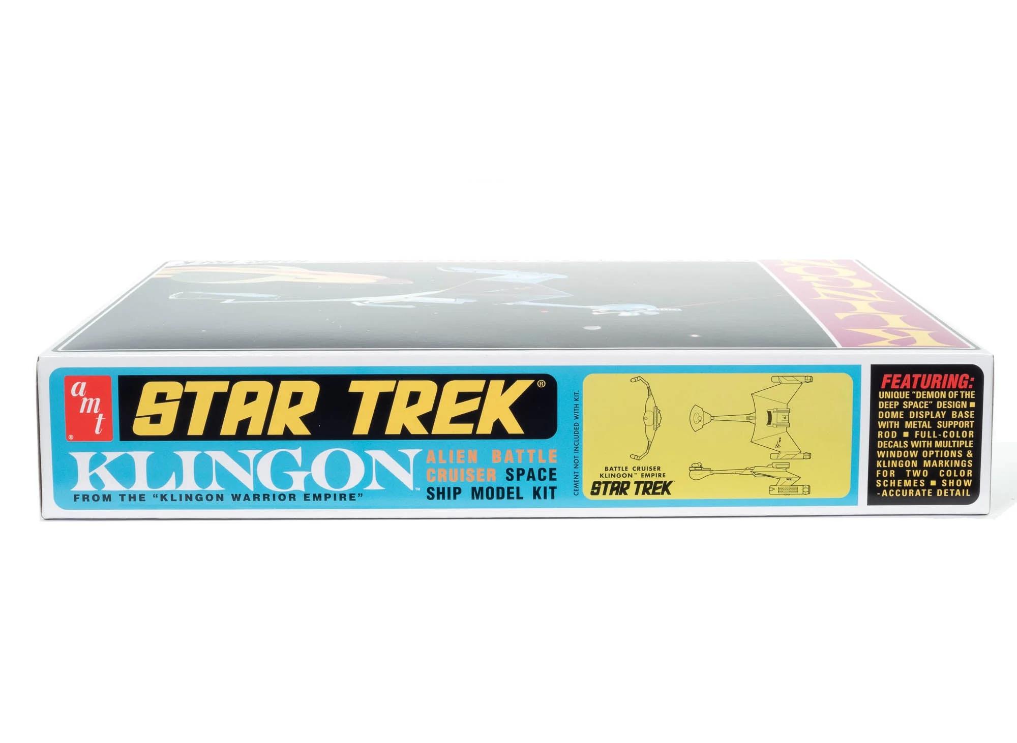 AMT Star Trek Original Klingon Battle Cruisr Model Kit — official product photo 2