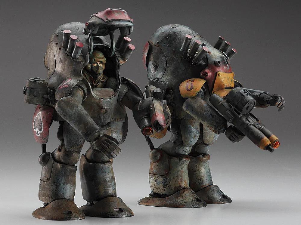 Hasegawa 1/20 Mk44 Ammoknights 2pcs Model Kit — official product photo 2