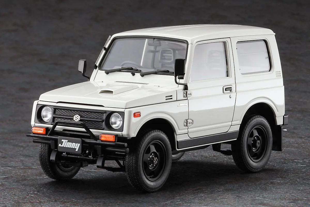 Hasegawa 1/24 Suzuki Jimny W Grill Guard Model Kit — official product photo 1