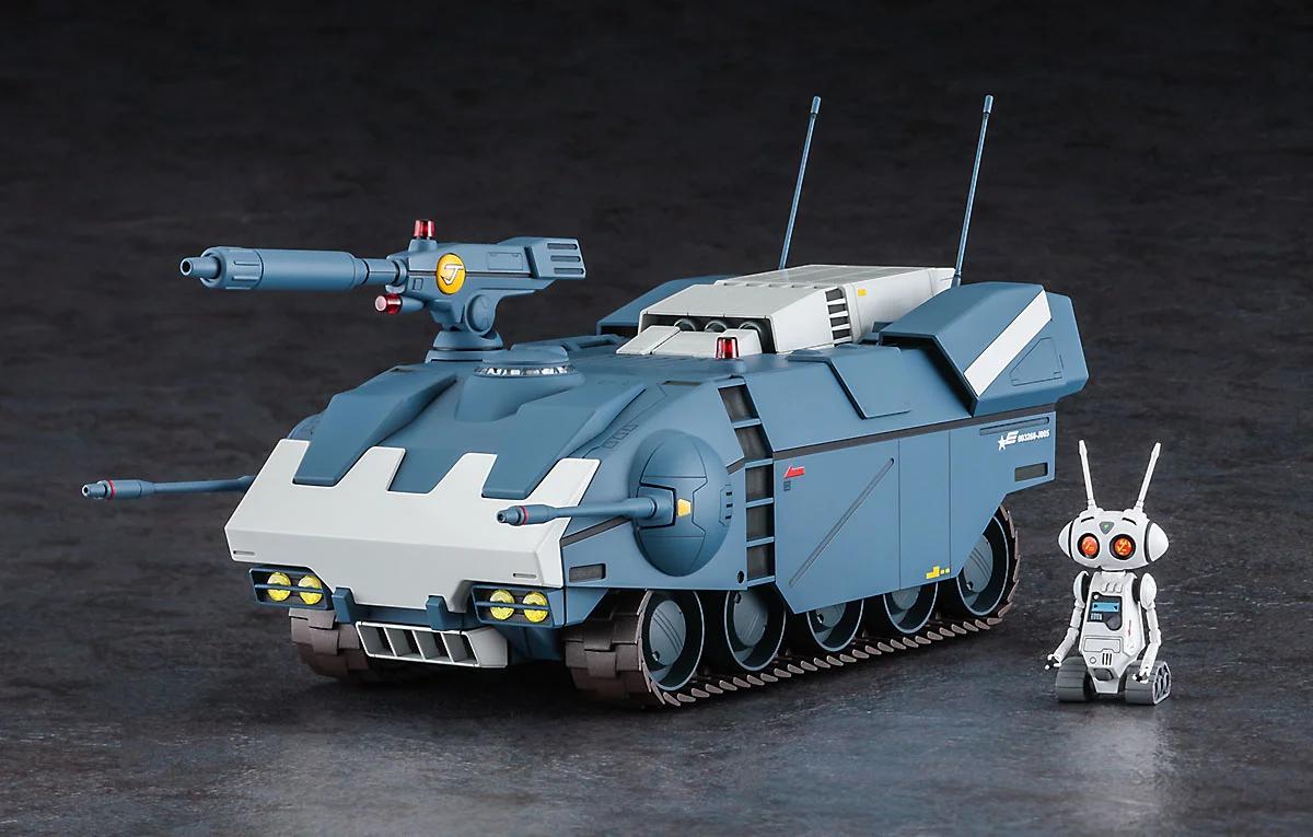 Hasegawa 1/35 Crusher Joe Galleon Ova Model Kit — official product photo 1