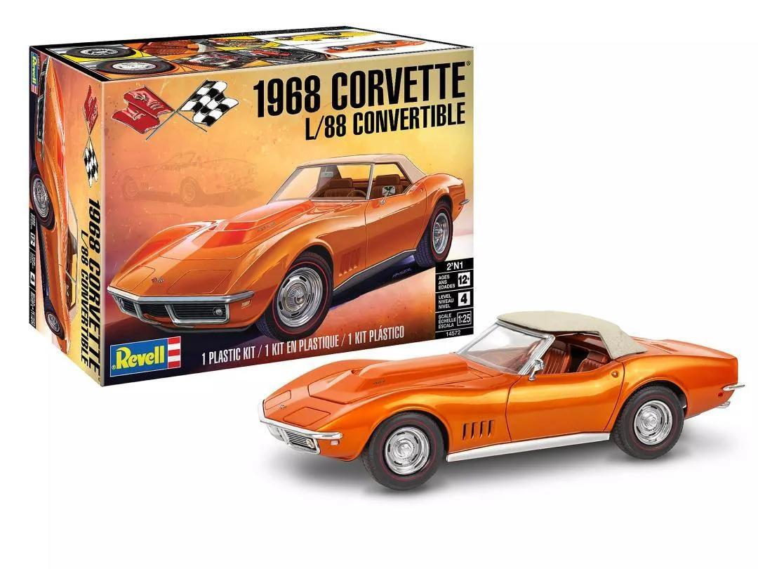 Revell 1/25 L-88 68 Corvette Roadster Model Kit — official product photo 2