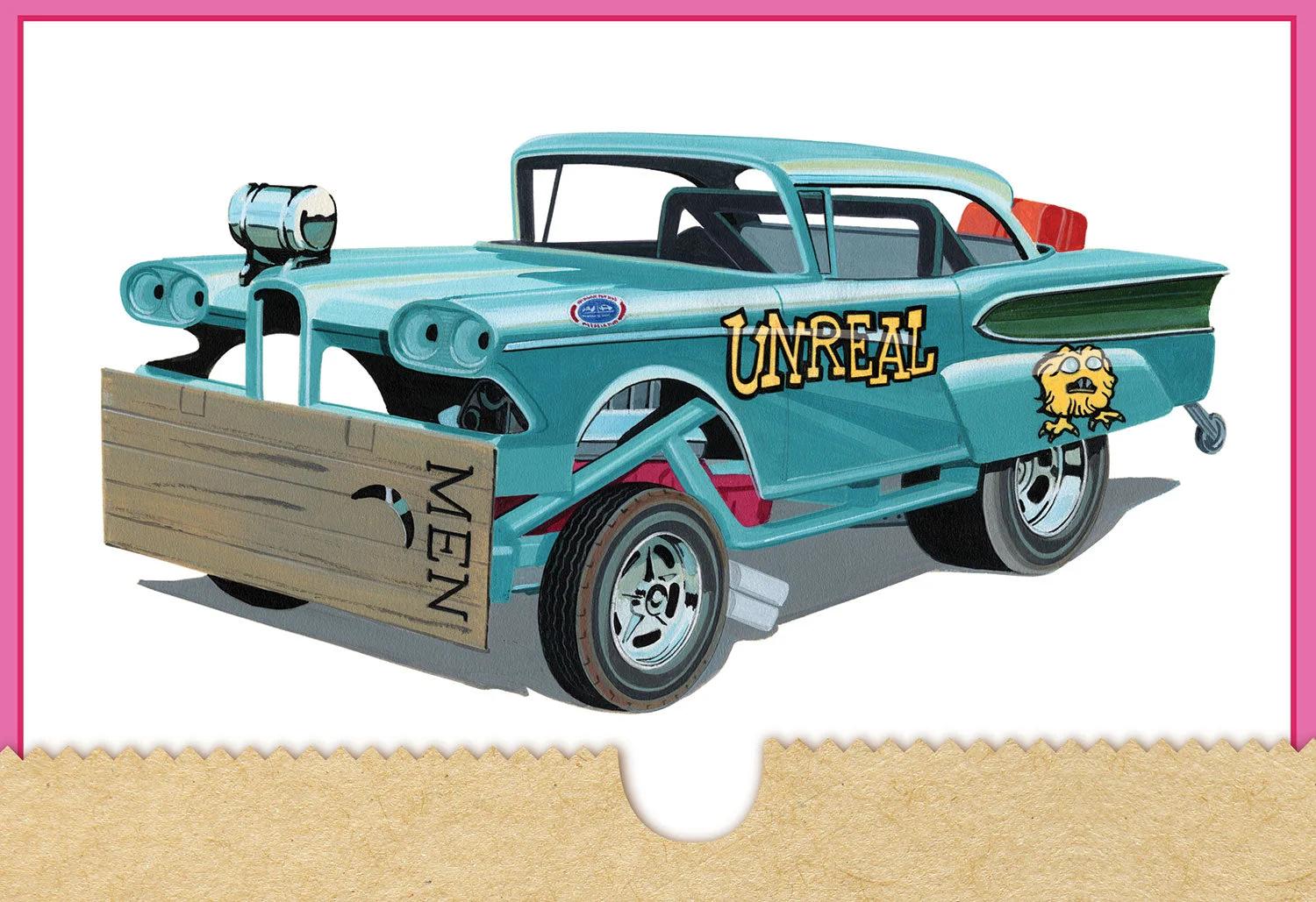 AMT 1/25 1958 Edsel Awb Funnycar Unreal Model Kit — official product photo 5