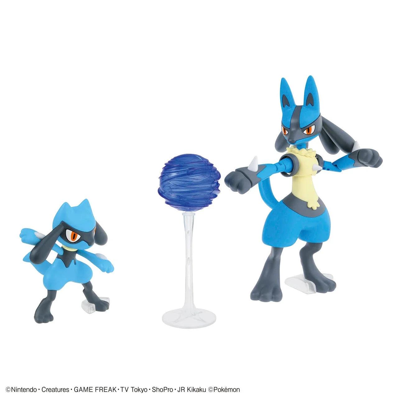Bandai Riolu Lucario Pokemon Model Kit — official product photo 2