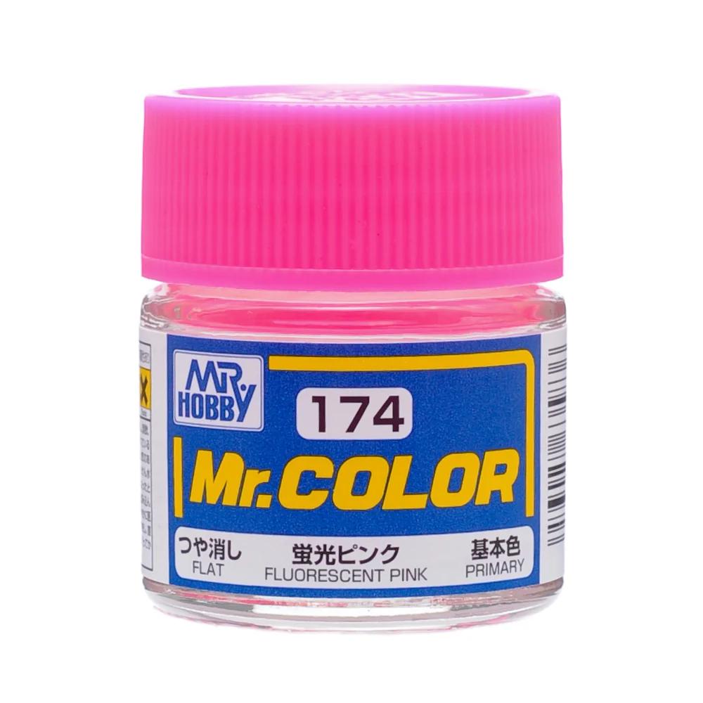 Mr. Hobby Mr. Color Fluorescent Pink (C174) 10 ml — official product photo 1