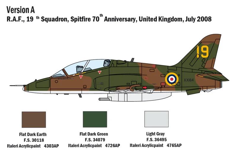 Italeri 1/72 Hawk T MK I Aircraft Model Kit — official product photo 4