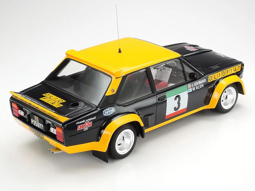Tamiya 1/20 Fiat 131 Abarth Rally Olio Fiat Model Kit — official product photo 3
