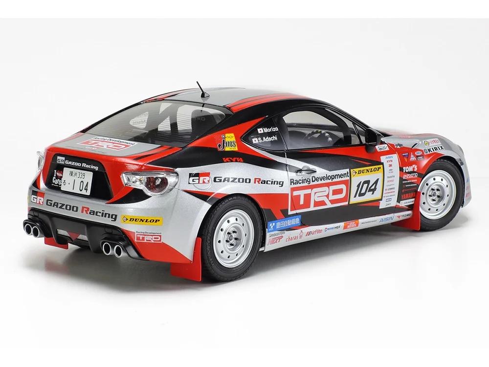 Tamiya 1/24 Gazoo Racing Trd 86 Rally Model Kit — official product photo 3