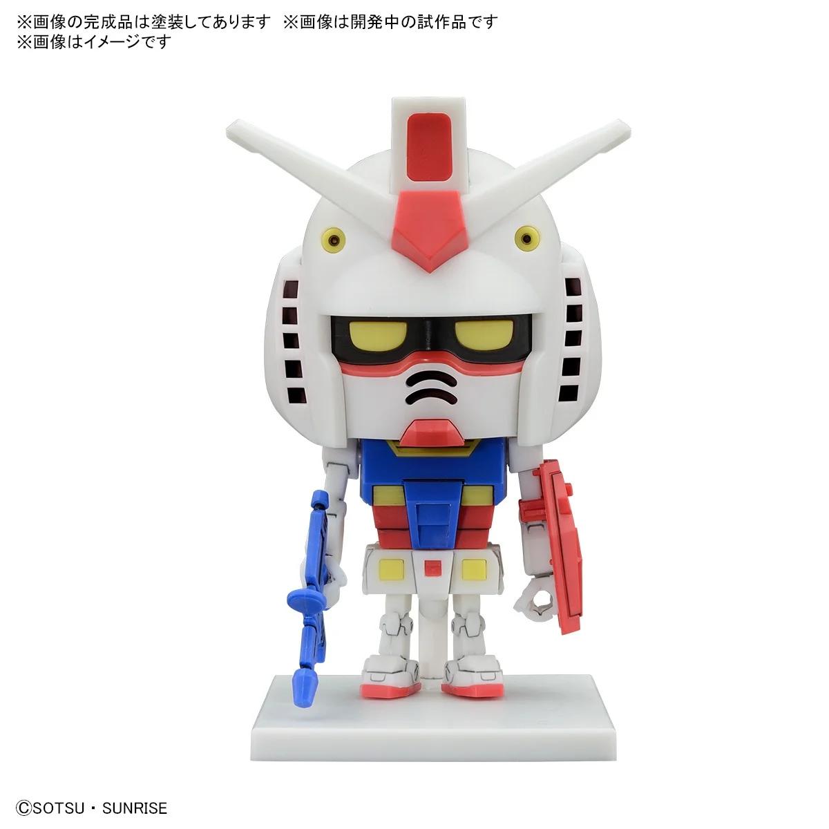 Bandai Gunpla-kun Deluxe Set Model Kit — official product photo 1