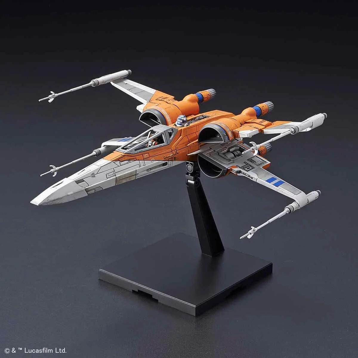 Bandai Poe's X-Wing Fighter Rise Skywalker Model Kit — product photo 2