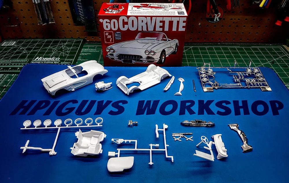 AMT 1/25 60 Chevrolet Corvette Model Kit — official product photo 6