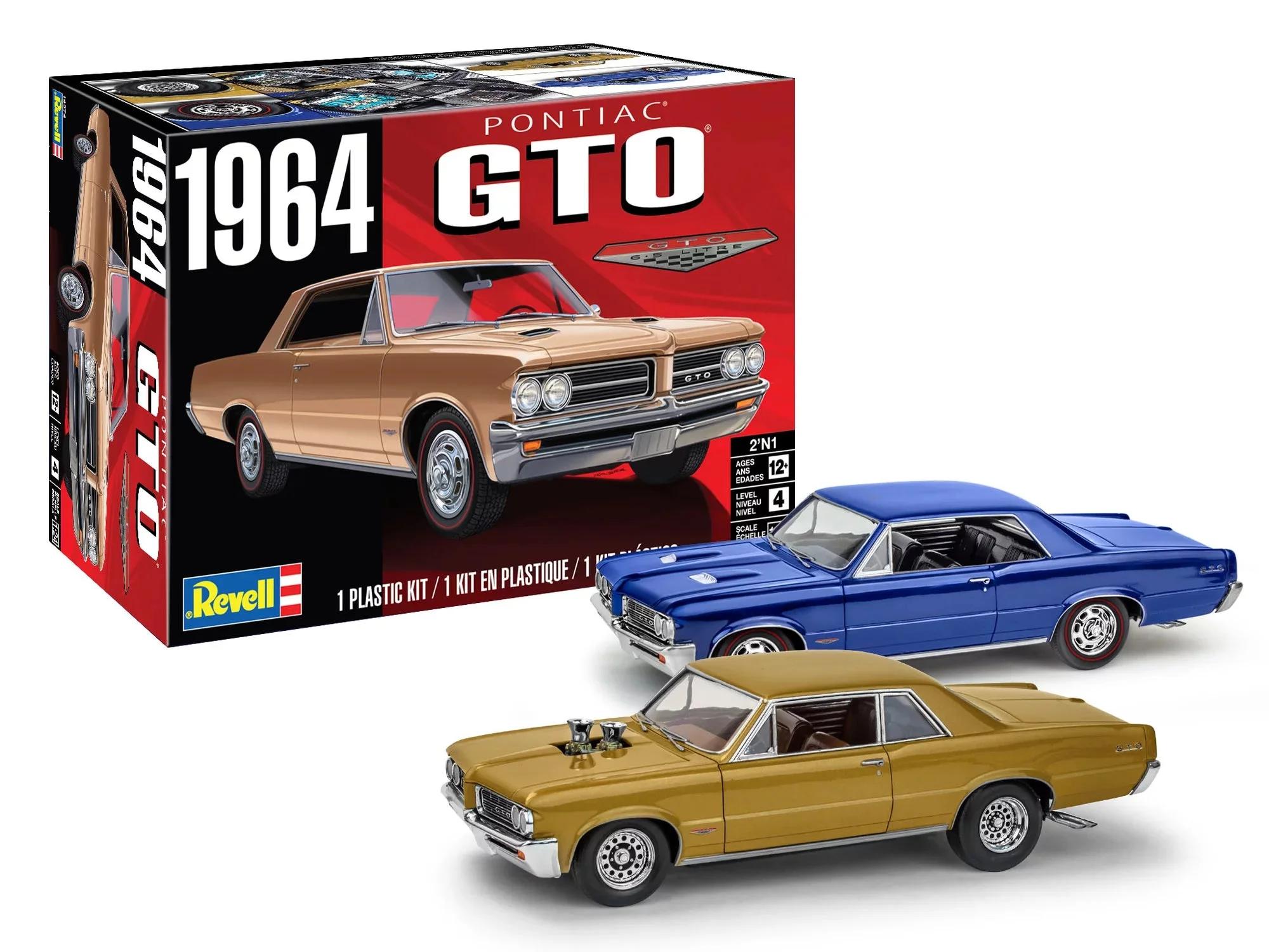 Revell 1/24 1964 Pontiac Gto Model Kit — official product photo 1