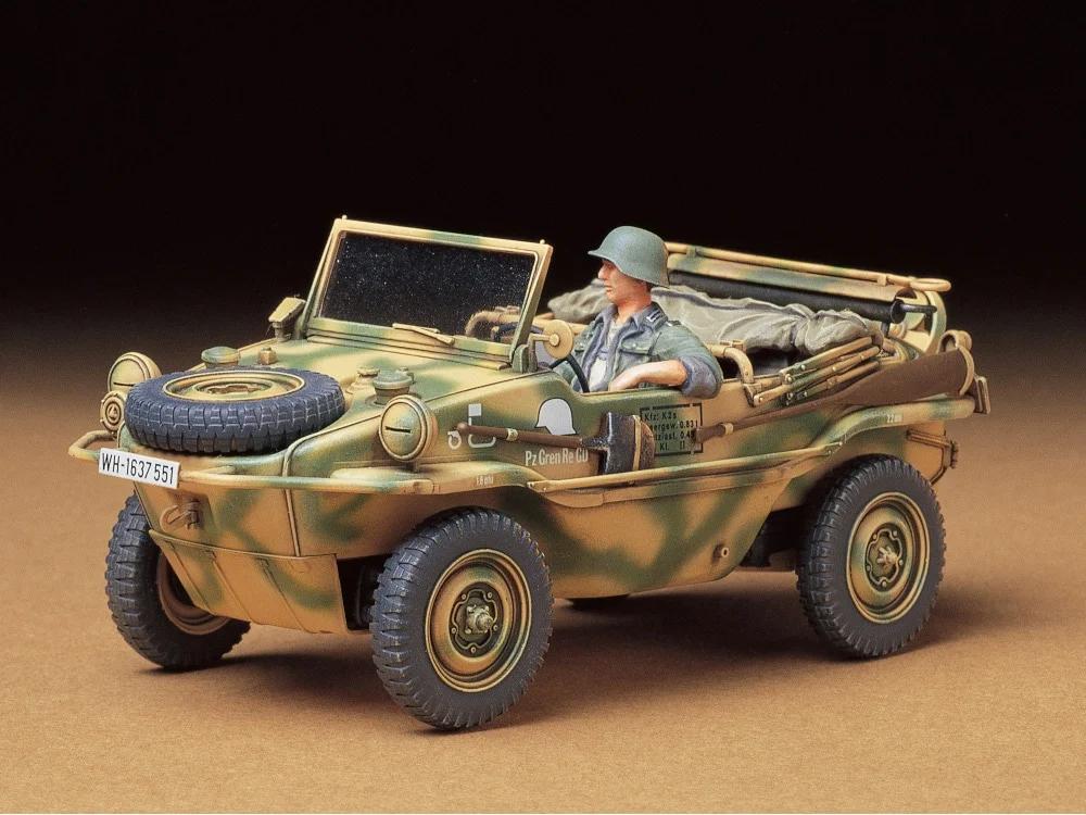 Tamiya 1/35 Schwimmwagen 166 Model Kit — official product photo 2