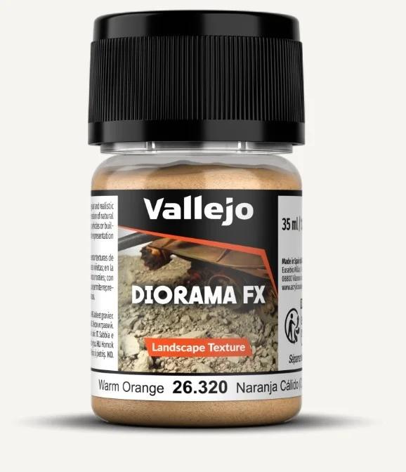 Vallejo Warm Orange 0 1-1mm Landscape Diorama Fx — product photo