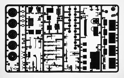 Italeri 1/35 US Commando Jeep Model Kit — official product photo 4