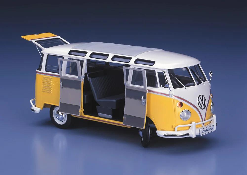 Hasegawa 1/24 63 Volkswagen Type2 Microbus W Int Model Kit — official product photo 1