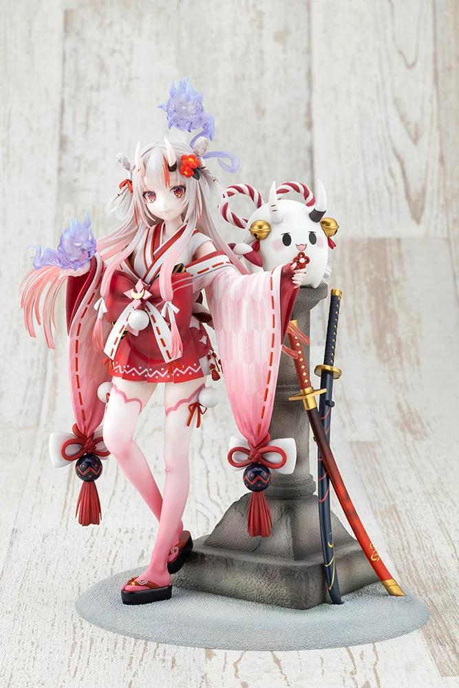 Kotobukiya Nakiri Ayame Shrine Maiden Fortune Outfit Ver. Figure — official product photo 1