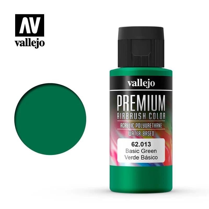 Vallejo Premium Color Basic Green 60ml — product photo