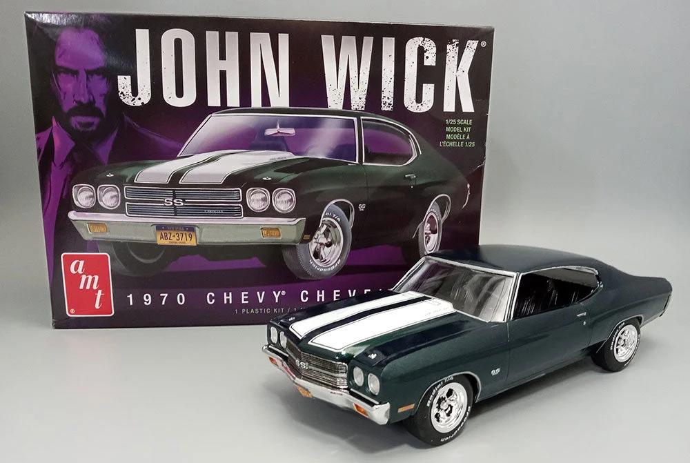 AMT 1/25 70 Chevy Chevelle John Wick Model Kit — official product photo 5