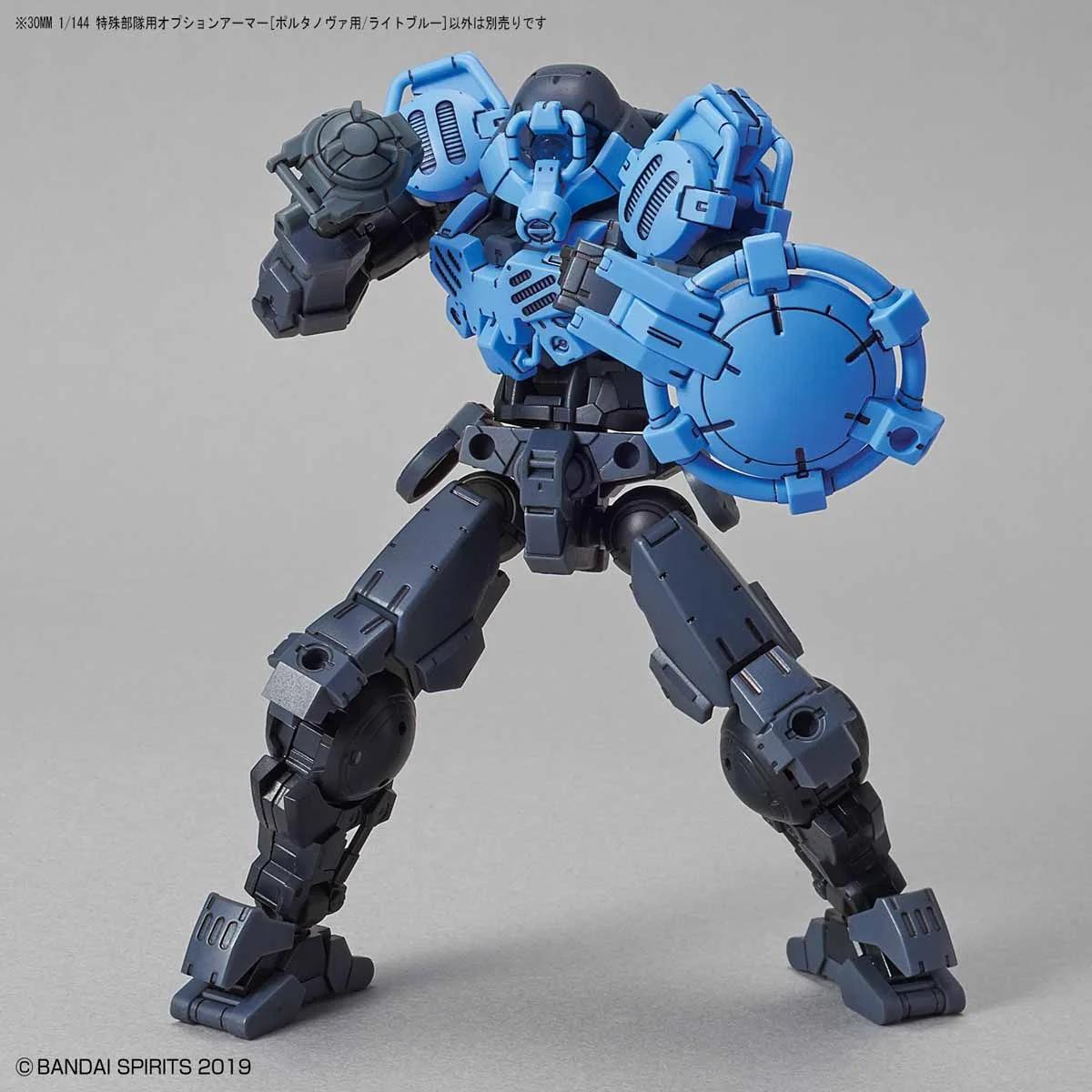 Bandai 1/144 30MM Spec Forces Option Armor Portanovap Model Kit — official product photo 2