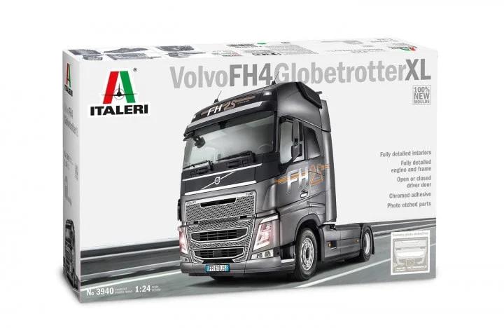 Italeri Volvo Fh16 Globetrotter Xl Model Kit — box art