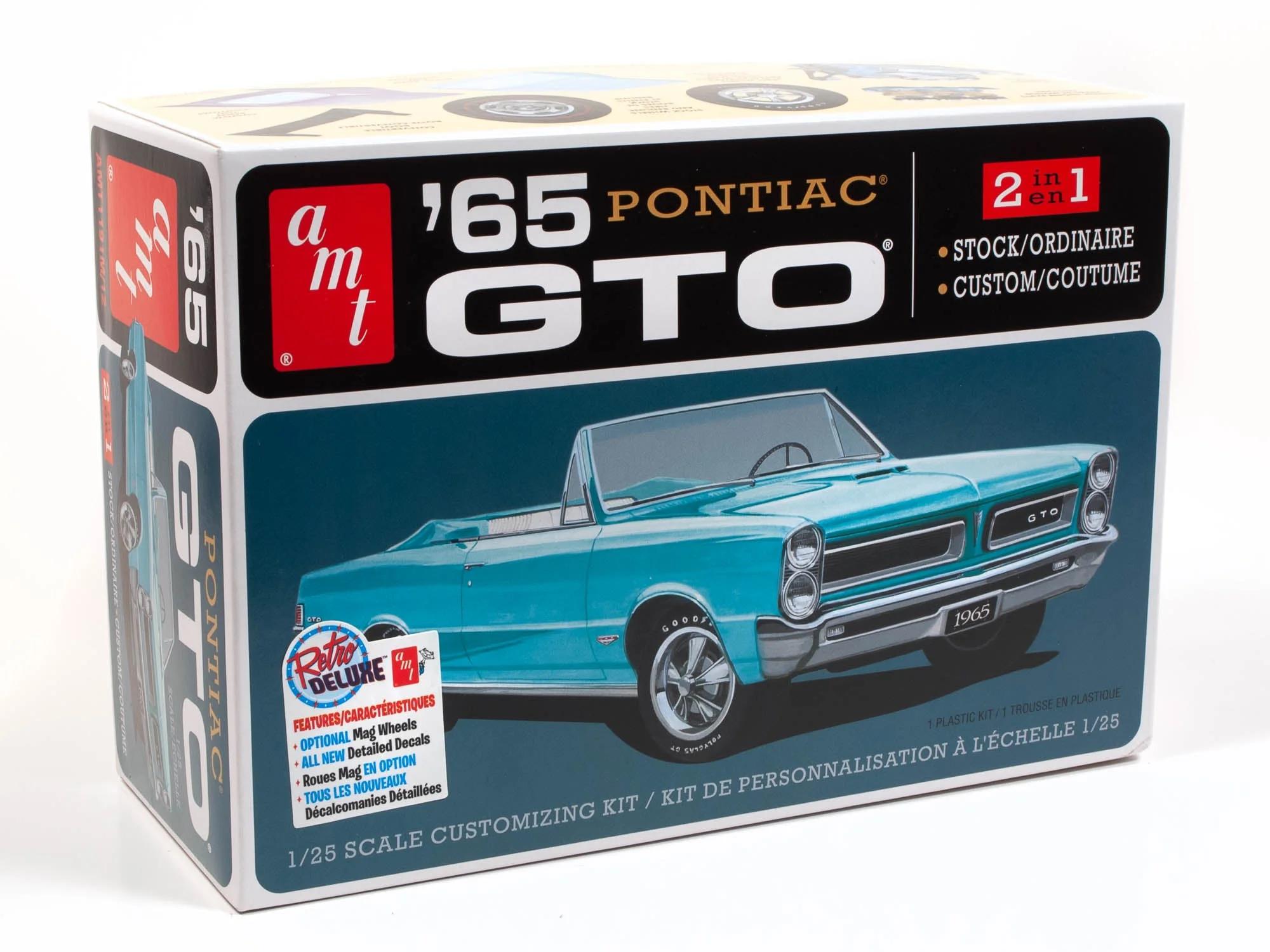 AMT 1/25 65 Pontiac Gto Model Kit — official product photo 1