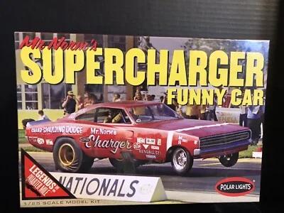 Polar Lights 1/25 69 Dodge Charger Funny Car Mr Norm Model Kit — box art