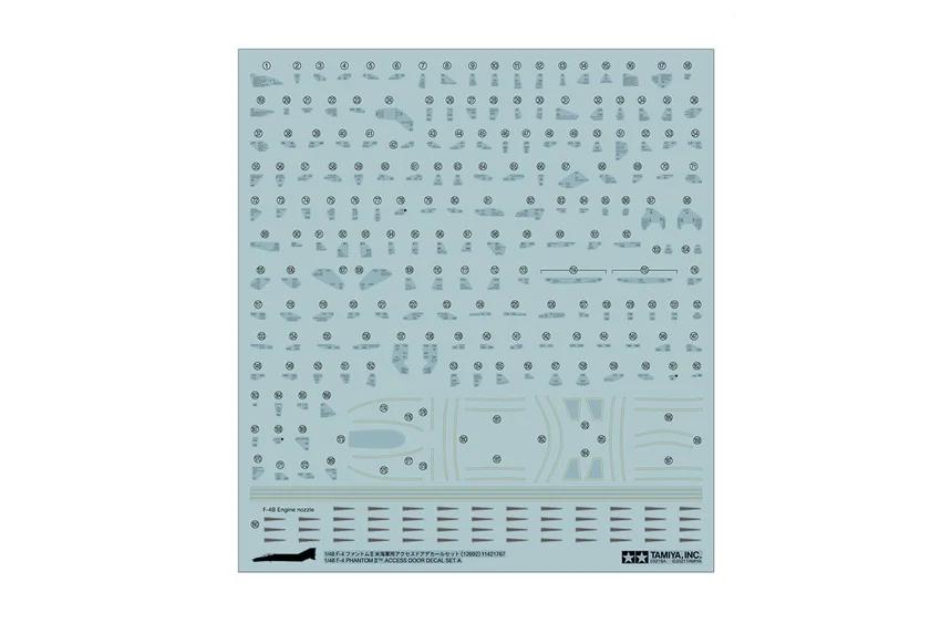 Tamiya 1/48 F-4 Decal Set Phantom II — product photo