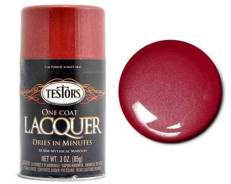 Testors Mythical Maroon Laq Spray 3 11 69