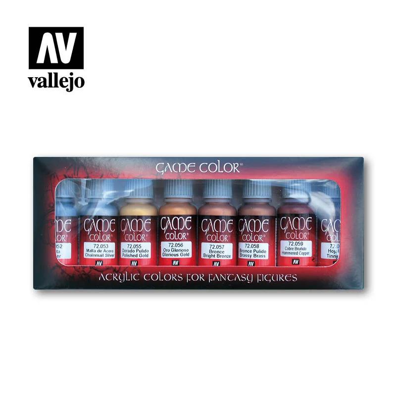 Vallejo Game Color Metalic Colors Set — product photo